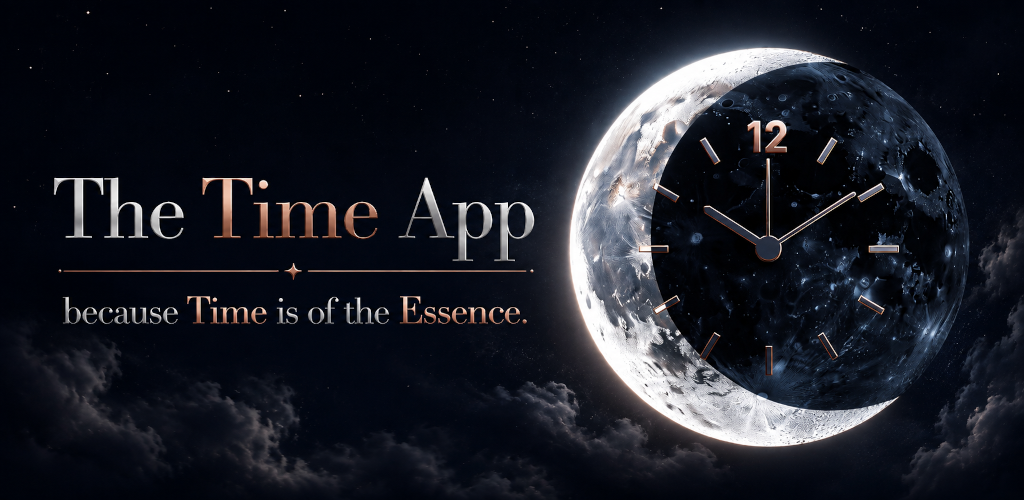 The Time App — because Time is of the Essence.